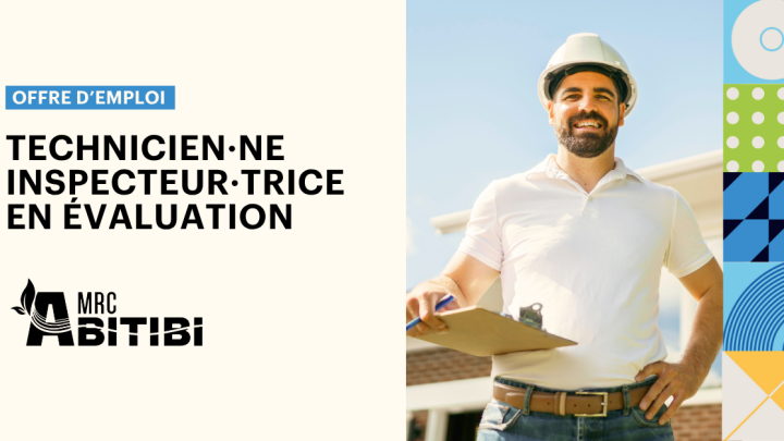 Offre d'emploi : Technicien·ne inspecteur·trice en évaluation