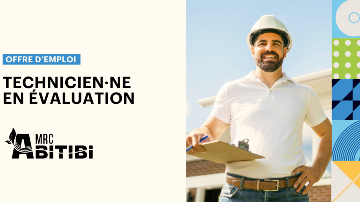 Offre d'emploi : Technicien·ne en évaluation