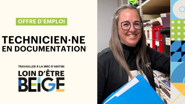 Offre d'emploi : Technicien·ne en documentation