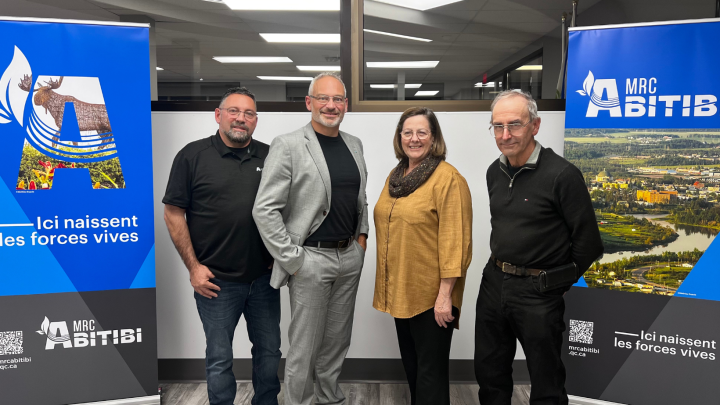 Sébastien D'Astous réélu préfet de la MRC d'Abitibi