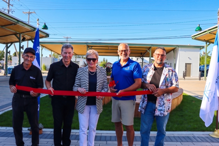 Inauguration de la Place publique multifonctionnelle : Un nouvel espace rassembleur au coeur du centre-ville d'Amos