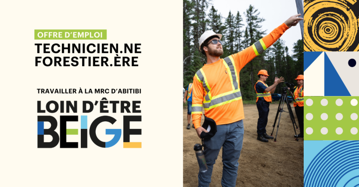 Offre d'emploi : Technicien.ne forestier.ère