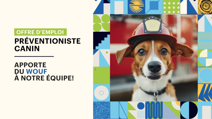 Offre d'emploi - PRÉVENTIONNISTE CANIN