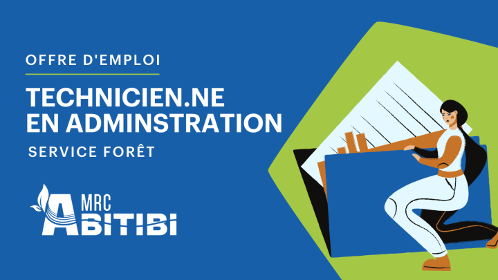 Offre d'emploi : Technicien.ne en administration