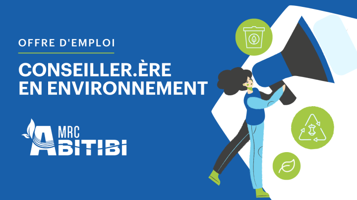 Offre d'emploi : Conseiller.ère en environnement